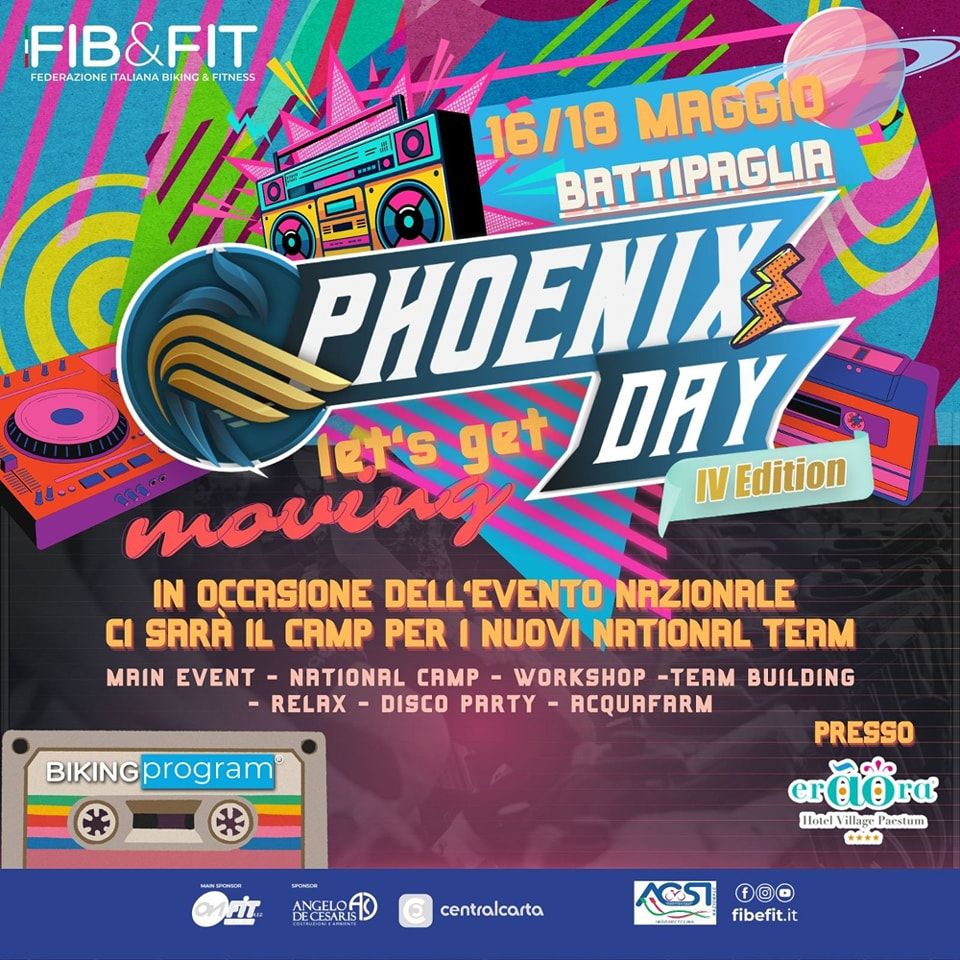 PHOENIX – 4^ Edizione - Tappa Nazionale dell’Indoor Cycling ACSI