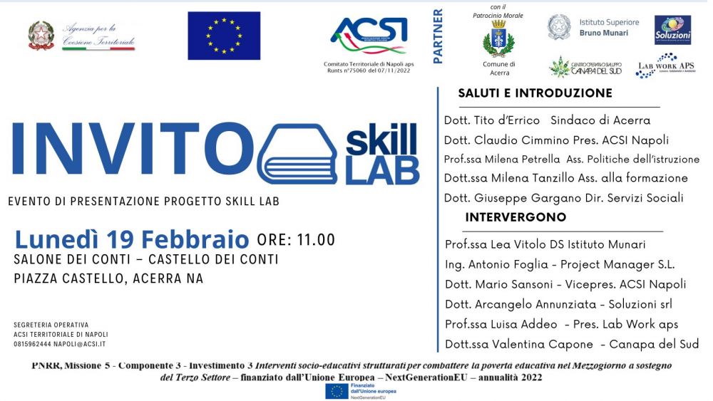 PRESENTAZIONE PROGETTO