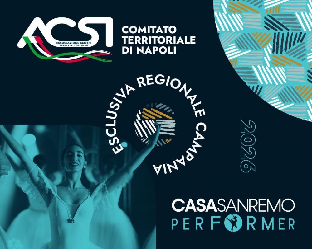 🤝 Partnership: Casa Sanremo & comitato ACSI Napoli 🎊